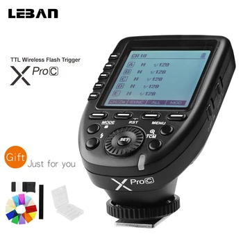 

In Stock! Godox XPro-C Flash Trigger Transmitter with Professional Function Support E-TTL II Auto Flash for Canon Camera