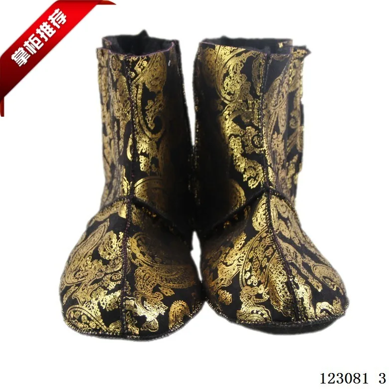 

New warm Leather socks, Muslim fur, men's and women's worship socks, warm leather socks pure-color handmade sheepskin socks