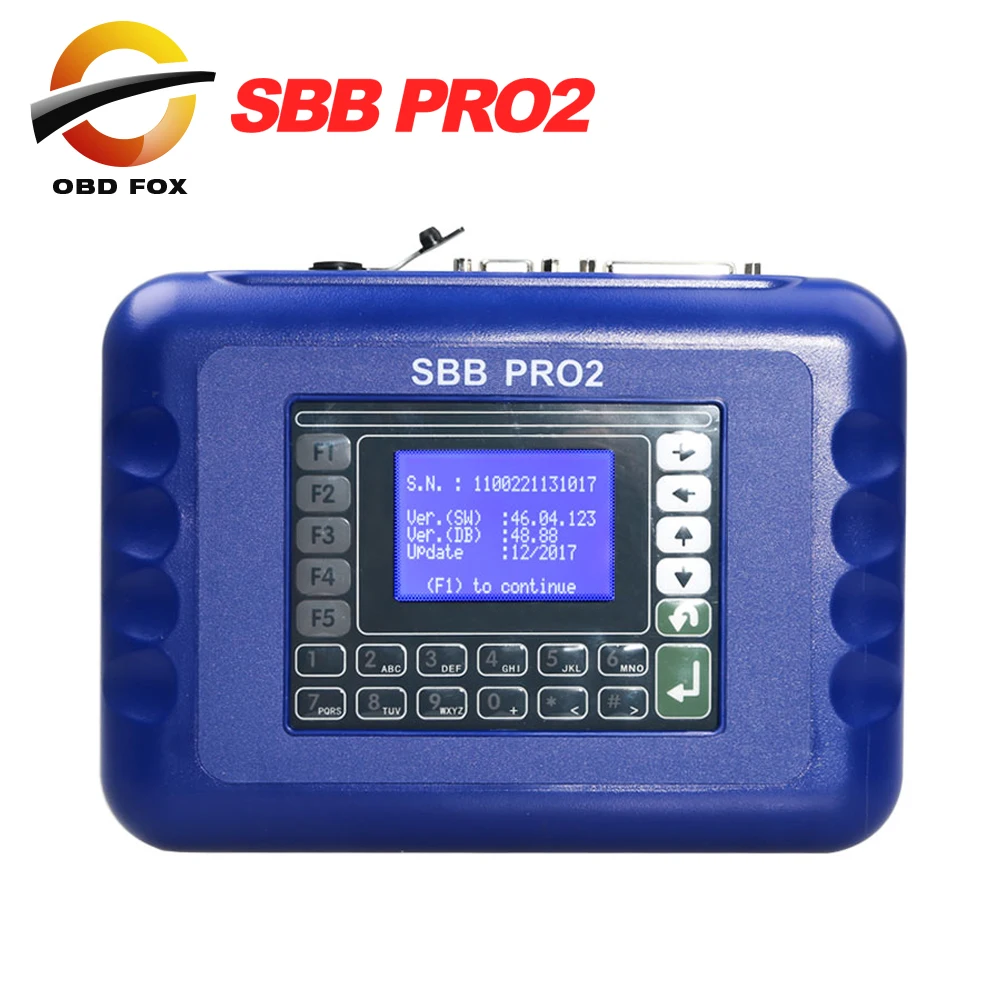 

OBD2 V48.88 SBB Pro2 Key Programmer Support Cars to 2017 Replace SBB V46.02 key prog Support for Toyota G Chip sbb pro 2 v48.99