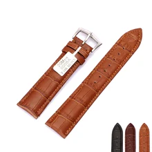 Brown Black Genuine Leather Watch Strap Band 18 19 20 21 22 mm – Soft