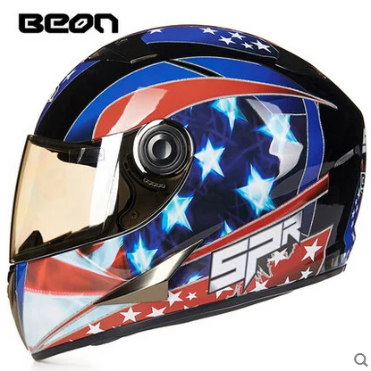 Beon бренд B500 Isle of man TT moto rcycle moto мотокросс шлем полный шлем Casco Capacete moto cicleta шлемы - Цвет: Style 19