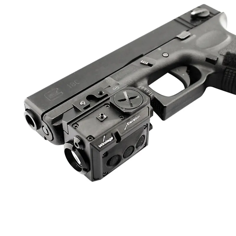 

Laserspeed Tactical Micro Compact IR RED GREEN Laser Sights for Handgun Pistol Glock 17 Gun Hunting Laser Light Combo