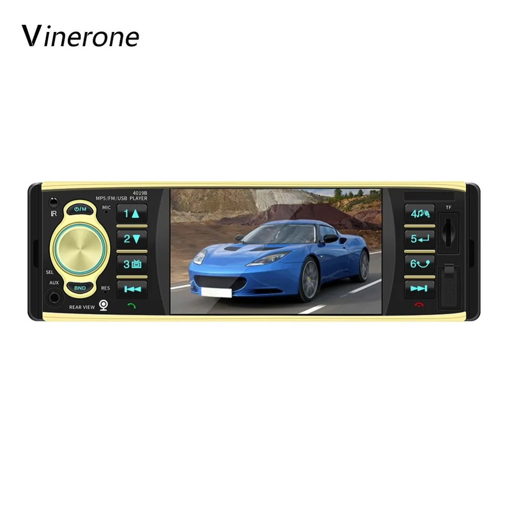 Vinerone магнитола автомагнитола автомагнитолы 1 din 4x60 USB AUX FM MP3 магнитолы для авто 1din