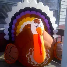 Оксфорд ткань высокого качества прямые поставки надувные благодарения Турции уличные украшения