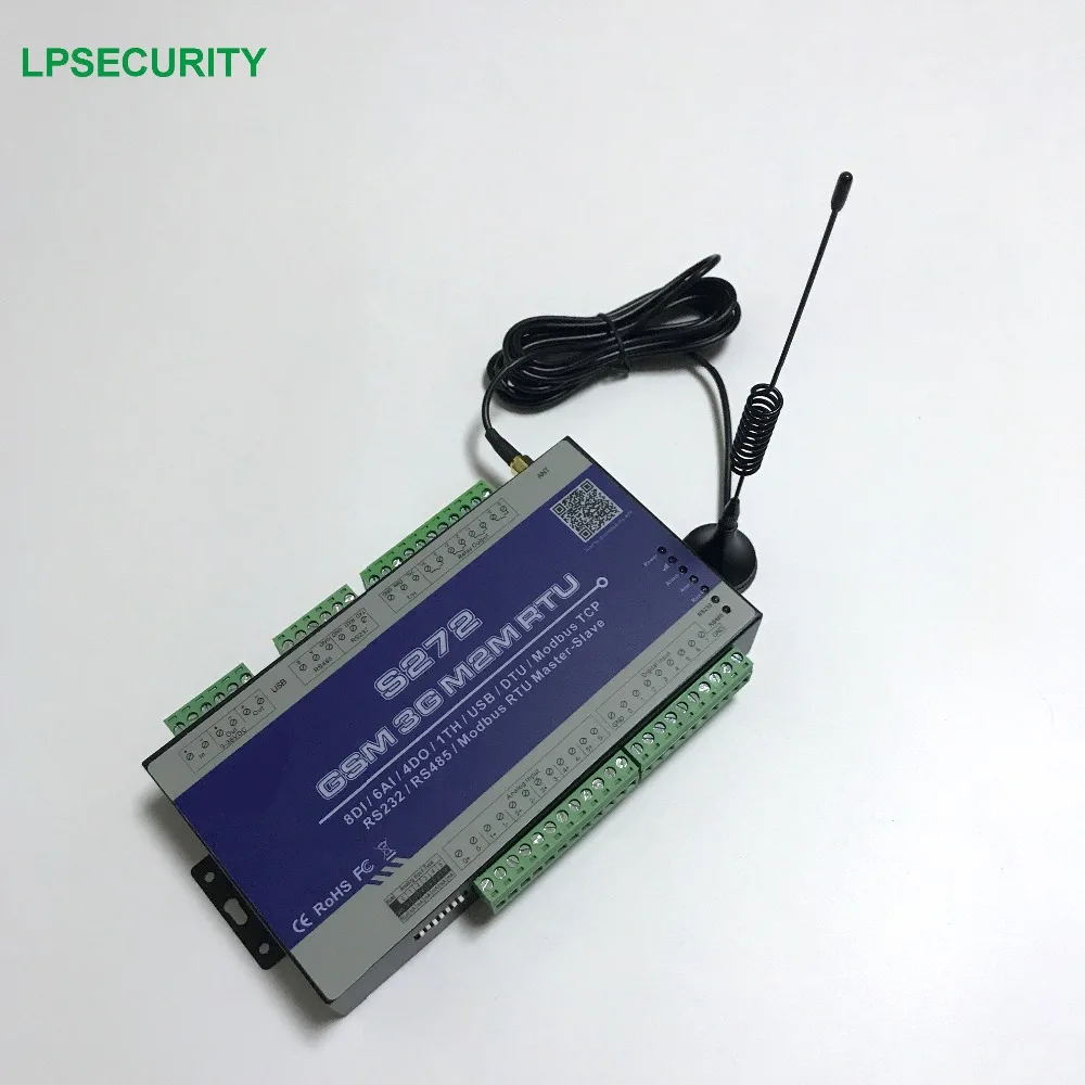 

S272 gsm gprs rtu controller(8DI+6AI+4DO+1TH+1USB+1RS232/485) 850/900/1800/1900Mhz 2G 3G Version