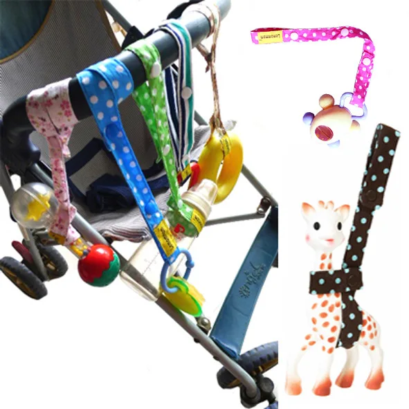 

5PCS/LOT Newborn Baby Stroller Accessories Toys Slip-resistant Belt Suspenders Baby Toys Band Strap Band Anti Falling Off