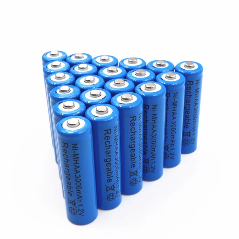 4-20 шт 3000 mAh Ni-MH 1,2 V перезаряжаемая перезарядка аккумулятора предварительно Заряженная ni-mh аккумуляторная батарея для игрушечная камера микрофон