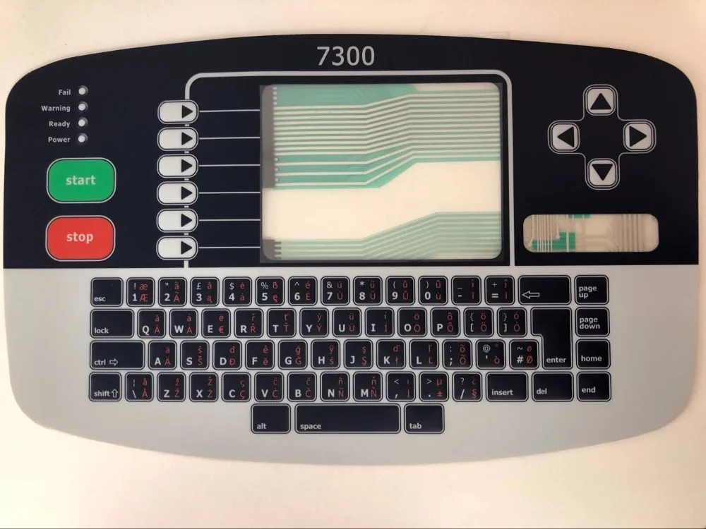 7300 keyboard membrane for LINX 7300 inkjet printer parts INKJET KEYPAD|Printer Parts| - AliExpress