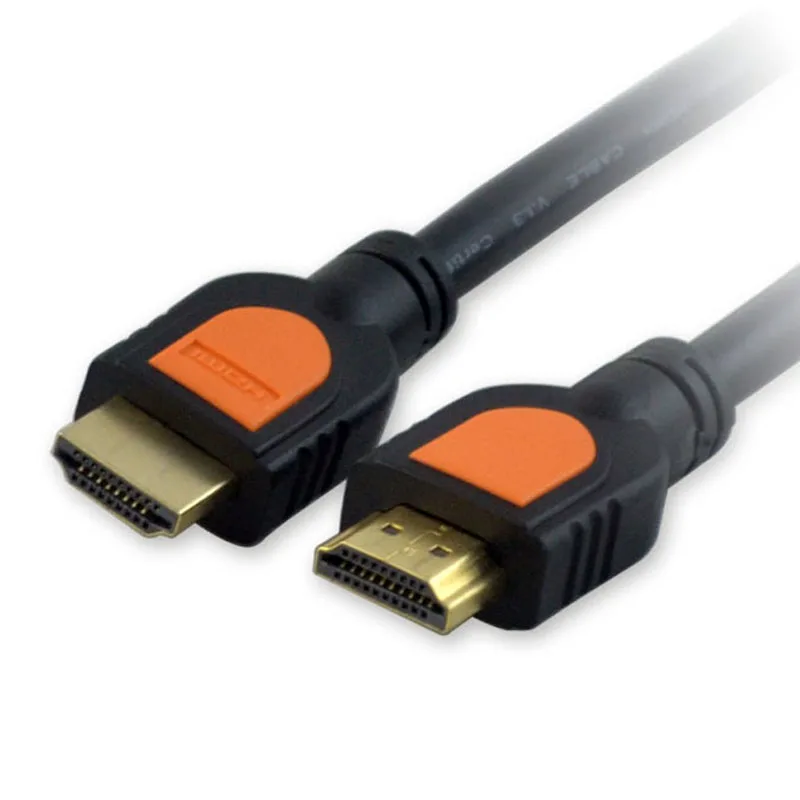 Желтый раздаботанный Реем HDMI кабель со штыревыми соединителями на обоих концах для подключения кабеля 30 см 4 k короткий кабель HDMI 4 K 1080 P 3D для PS3 проектор HD фута, компьютерный кабель