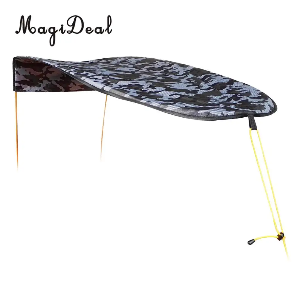 MagiDeal Detachable 1-Person Inflatable Boat Kayak Sun Shelter Awning Top Cover Sun Shade Tent Rain Sunscreen Protector 5 Colors
