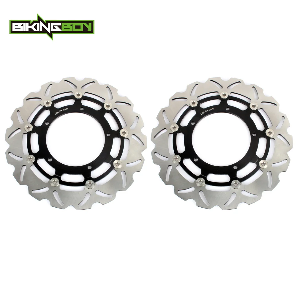 BIKINGBOY передние тормозные диски роторы V-MAX 1700 VMX 09-16 YZF R6 17 18 19 R1 04 05 06 15- FZ1 FAZER 1000 / ABS 14 13