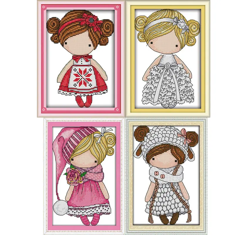 magic dolls cross stitch