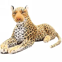 Fancytrader 51 ''гигант моделирования леопарда плюшевые игрушки большой имитация фаршированные пантера отличный подарок для детей 2 модели