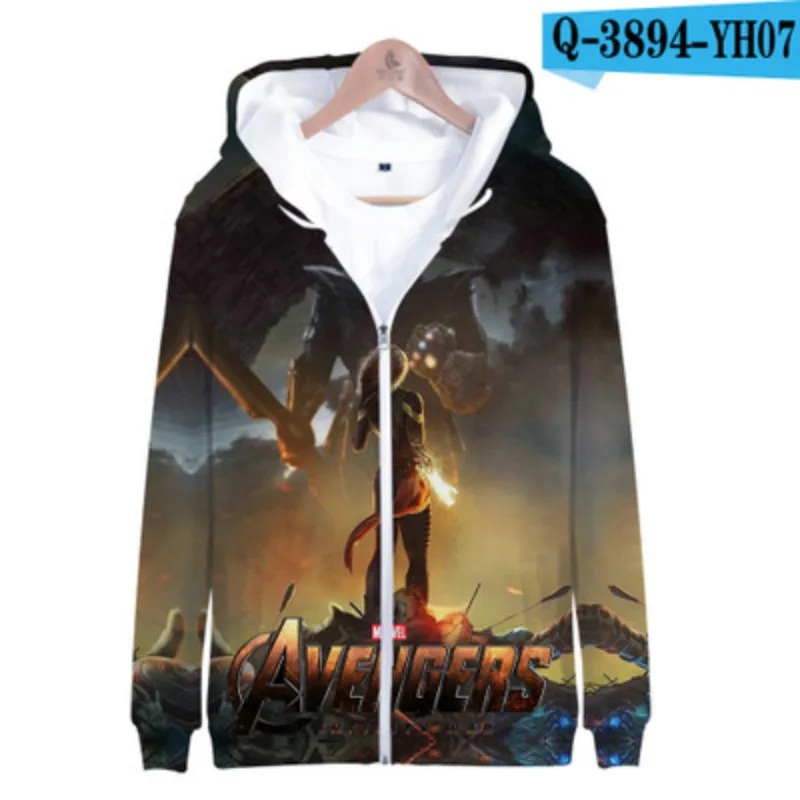 Marvel The Avengers 4 Endgame Quantum Realm, Детский костюм для девочек, толстовки с капюшоном для мужчин, семейная толстовка на молнии, куртки