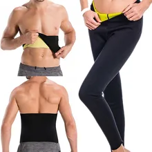 Корректирующие штаны Пояс для похудения Пояс Талии Тренажер трусики с корсетом фитнес Пот Сауна неопрен сжигание жира неопрен моделирующий ремень