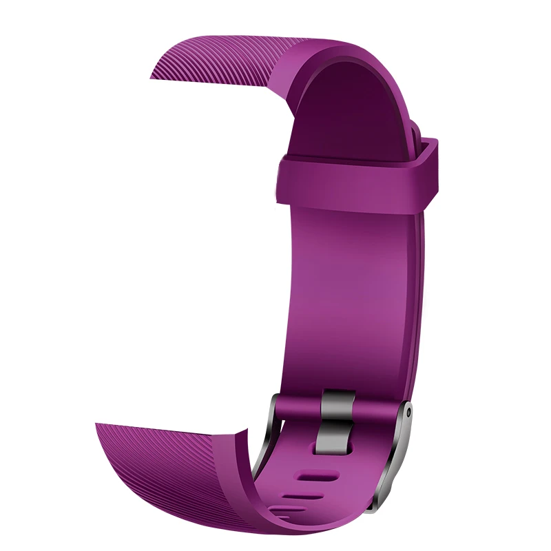 Смарт-браслет ремешок M3 ремешок черный красный розовый синий шесть цветов для BW0004 BW0035 ID115 Смарт-часы браслет - Цвет ремешка: purple