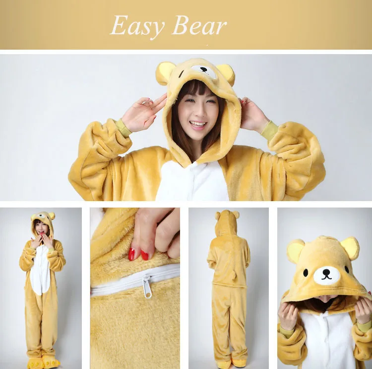 easy bear adult onesie kigurumi