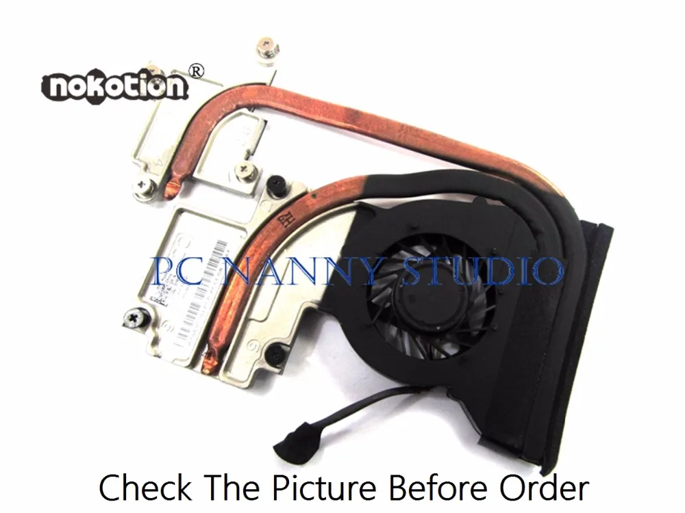 

NOKOTION FOR M11X R1 R2 0HRN0P Cooling Fan & Heatsink Assembly Radiator Cooler WORKING used
