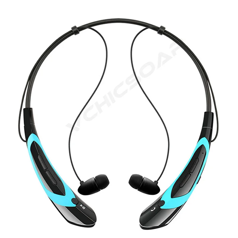 Спортивные Беспроводные bluetooth-наушники стерео гарнитура с шейным ремешком