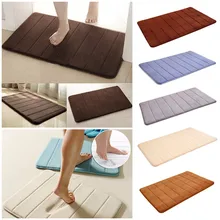 Coxeer пены памяти Ковры ультра мягкой фланели вертикальные полосы супер абсорбент Для ванной Ковры без проскальзывания Для ванной Коврики tapetes Para casa Sala