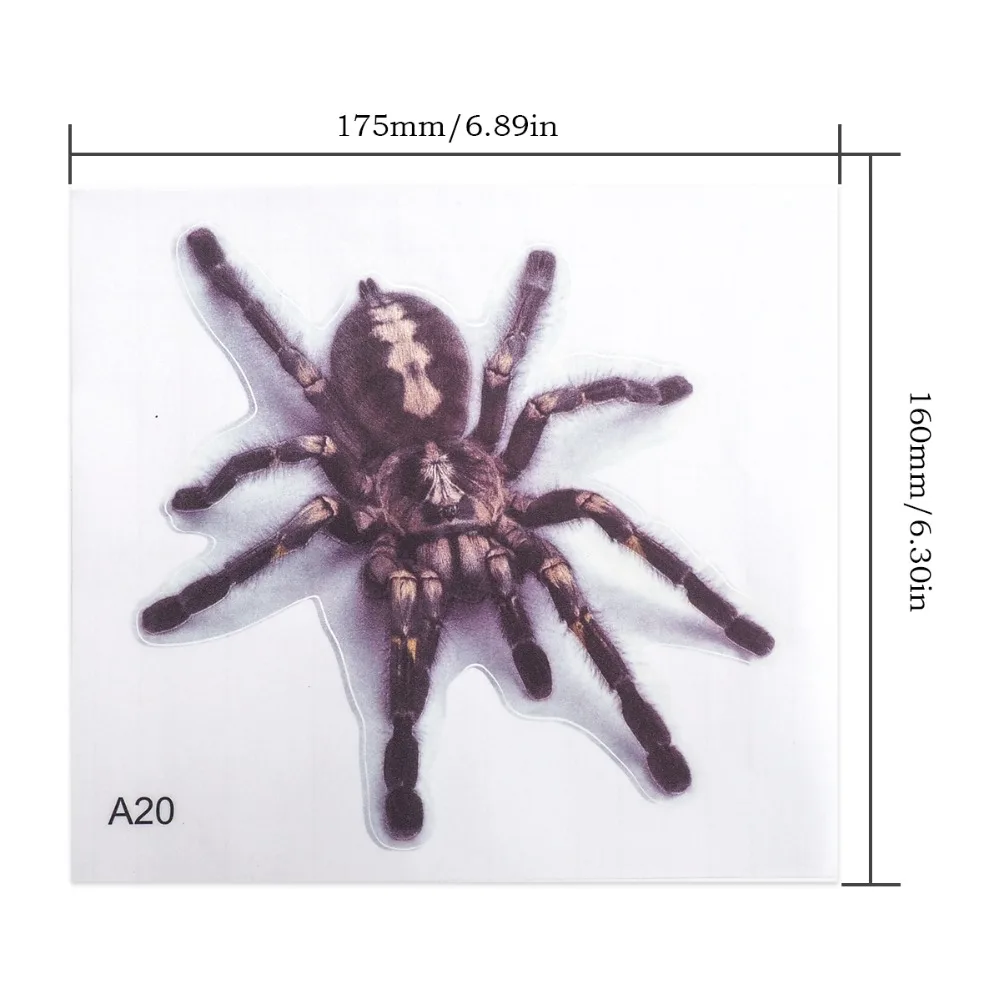 Шт. 1 шт. 3D стерео паук скорпионы ящерица моделирование реалистичные животные автомобиля стикеры авто мотоцикл протектор декоративные