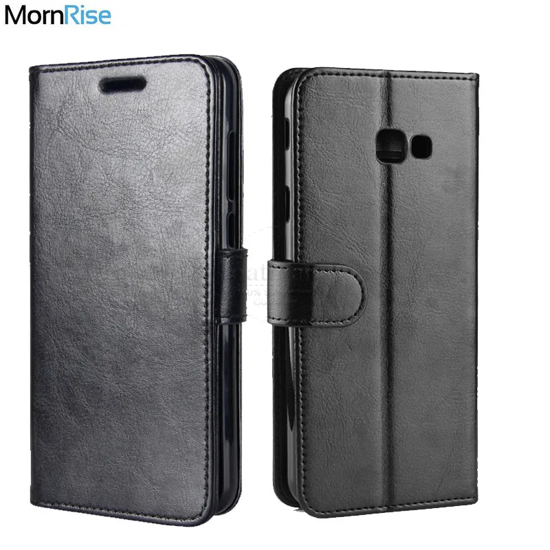 Premium Vintage Leather Book Cover For Samsung Galaxy J4 Plus J415F 2018 Case Wallet KickStand Card Photo Handmade Phone Bag | Мобильные