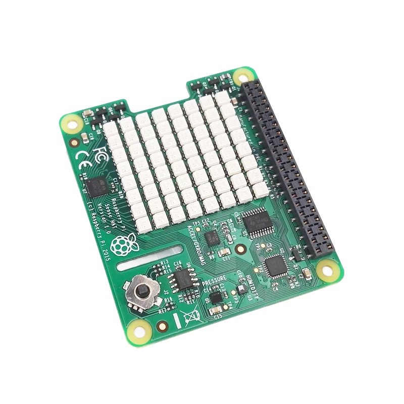 Raspberry Pi Sense HAT с датчиком направления, давления, влажности и температуры