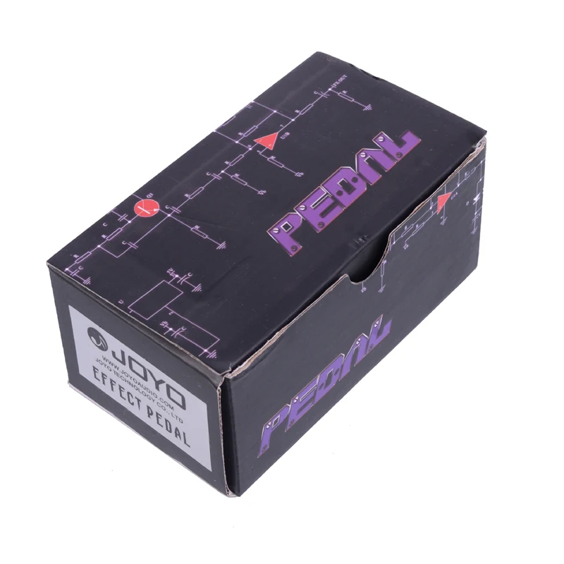JOYO JF-39 Deluxe Crunch Роскошная искаженная педаль для электрогитары с одним разъемом для педали MOOER PC-Z и крышкой, 1 крышкой