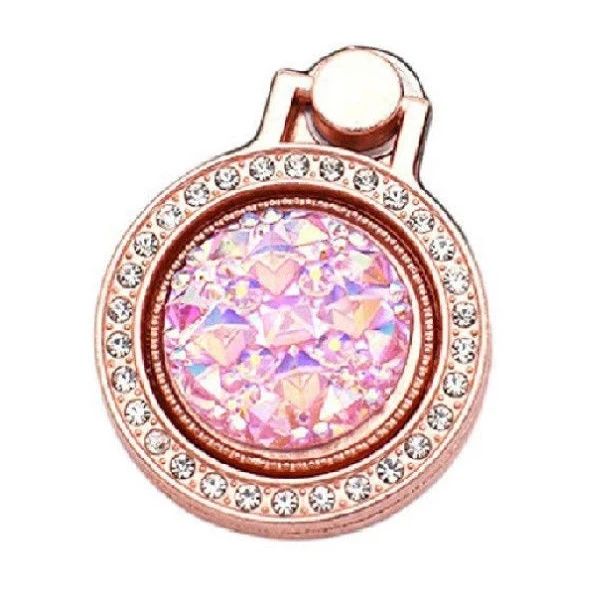 Finger Ring Phone Holder Bling Diamond SmartPhone Stander For iPhone Samsung Universal Stents mobile phone Mount (4)