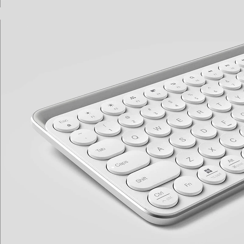Xiaomi Miiiw Bluetooth Двухрежимная Клавиатура 2 4 ГГц беспроводное подключение 10 м в