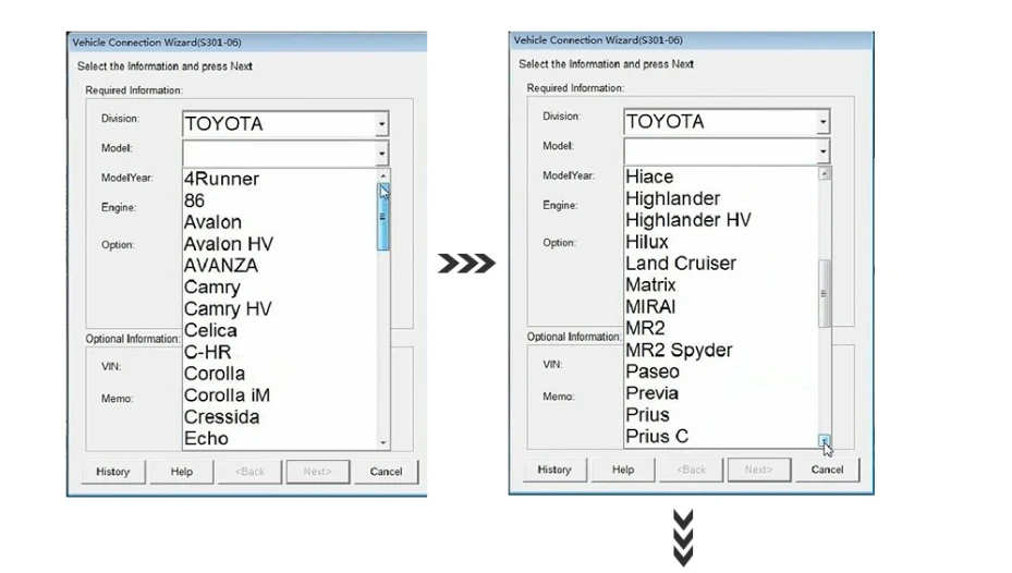 Мини VCI J2534 OBD2 USB интерфейс для Toyota TIS Techstream V13.00.022 FTDI FT232RQ чип автомобиля диагностические кабели Разъемы