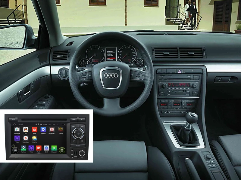 Top 8core android 9.0 car gps player for Audi A4 B6 B7 S4 RS4 8E 8F B9 2002-2009 car multimedia dvd audio stereo head unit 4