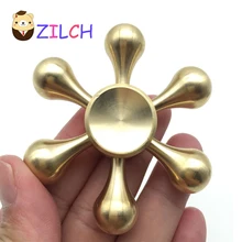 Американская Горячая металлические капли воды Finger Spinner Быстрый подшипник ручной Спиннер для пальцев гироскоп EDC ADHD анти-стресс