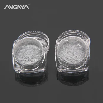 

10 Boxes ANGNYA Sliver 2017 Nail Glitter Powder Shinning Mirror Eye Shadow Makeup Powder Dust DIY Nail Chrome Pigment Glitter