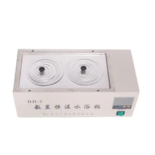 HH-2 котел для водяной бани цифровая постоянная температура двойное отверстие лабораторный постоянный температурный нагрев тест на сухоконцентрацию