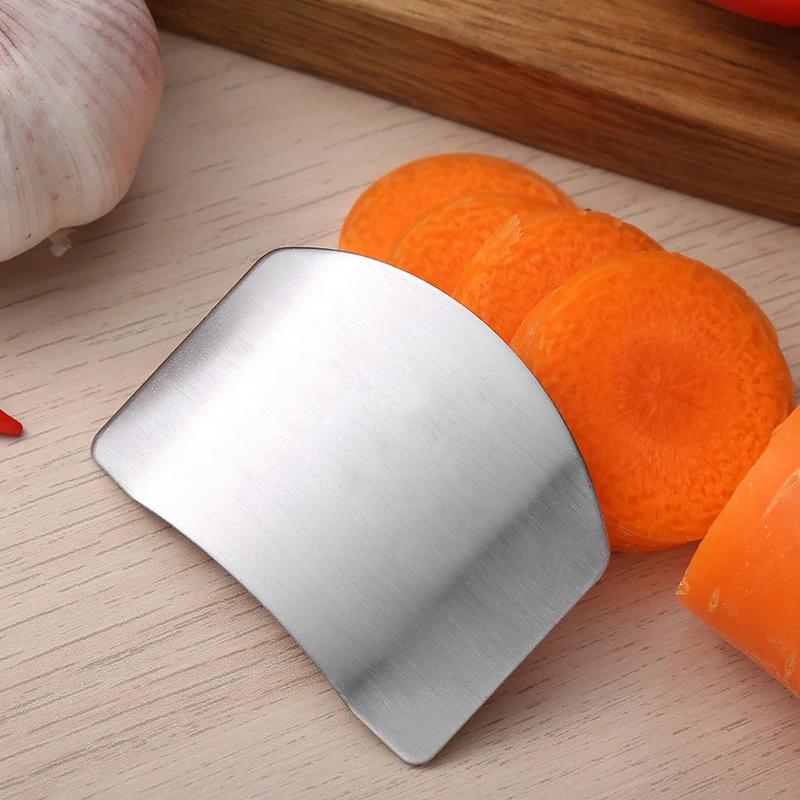 Stainless Steel Hand Guard Finger Protector Knife Slice Chop Tool
