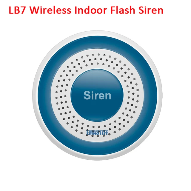 Equipo de sistema de seguridad, accesorios completos para la protección del hogar, con sensor de humo para la puerta, alarma GSM, aparato de video inalámbrico y monitor de cámara IP, W2B DIY - Imagen 4