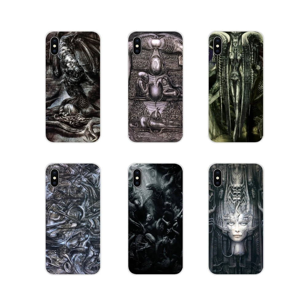 

Alien Fan Art Ridley Scott Hr Giger TPU Shell Case For Xiaomi Redmi Note 6A MI8 Pro S2 A2 Lite Se MIx 1 Max 2 3 For Oneplus 3 6T
