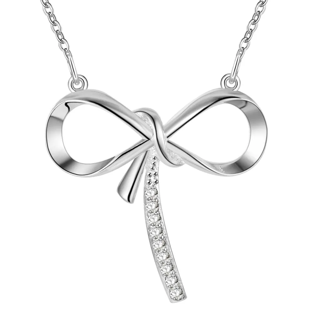 Wholesale High Quality Silver Fashion Jewelry Chains Necklace Pendant 