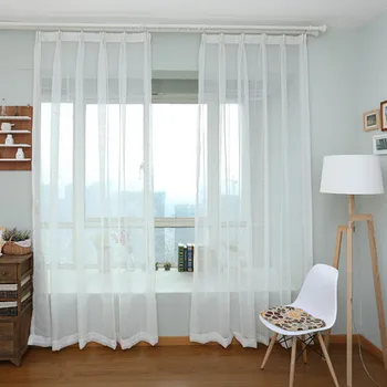 

Curtain Home Textile Home & Garden left and right biparting open curtain tulle lace 200*280 cm can customize 2016 quality new
