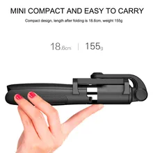 Селфи палка bluetooth 3 в 1 Ручной штатив Bluetooth контроллер селфи палка для Apple Android