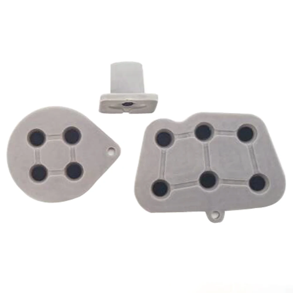 

10 set/lot Replacement Plastic Conductive Buttons for Sega for saturn controller