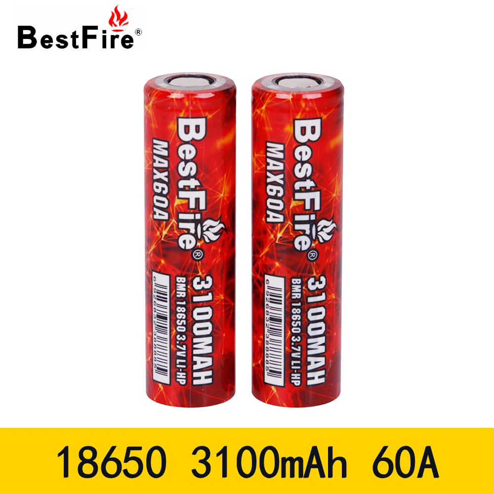 

18650 Battery 3100mAh 60A Vape Battery For Vaporesso Luxe Polar Swag SMOK Species X-PRIV Mag Alien Vgod VOOPOO Drag 2 Mod A135