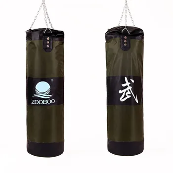 

1PCS 90cm Training Fitness Punching Bag MMA Kick Fight Bag Punch Green Sandbag Boxing bag(Empty)