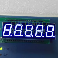 10 шт. 5 бит цифровая трубка дисплей 7 сегмент синий 0,56 дюймов общий катод/анод 0,5" 0.56in четыре цифры дисплей