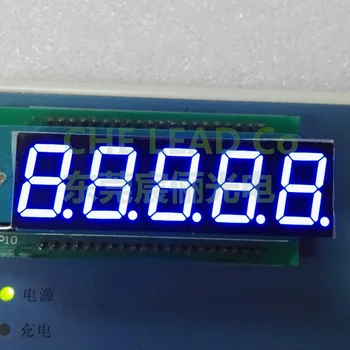 

10PCS 5 Bits Digital Tube Led Display 7 Segment BLUE 0.56 inch common cathode/anode 0.56" 0.56in four digits display