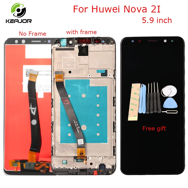 

Screen For Huawei Nova 2I LCD Display Touch Screen Digitizer Assembly Replacement For Huawei Nova 2I Nova2i RNE-L22 L01 5.9