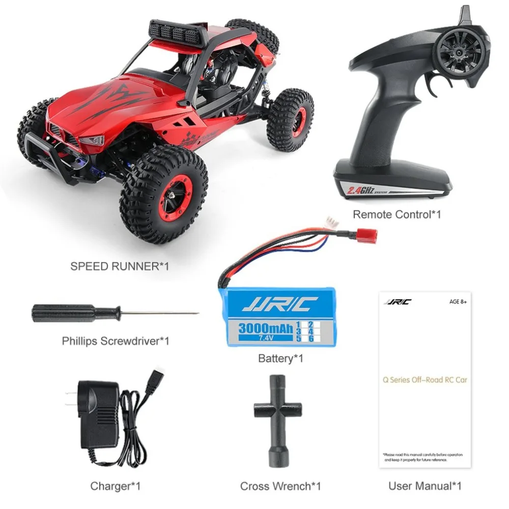 JJRC Q46 1/12 2.4G Remote Control 4CH Off Road Buggy Crawler 45km/h High Speed RC Car 4-wheel Drive Climber Car Model Toys Hobby цена JJRC Q46 1/12 2.4G Remote Control 4CH Off Road Buggy Crawler 45km/h High Speed RC Car 4-wheel Drive Climber Car Model Toys Hobby цены онлайн