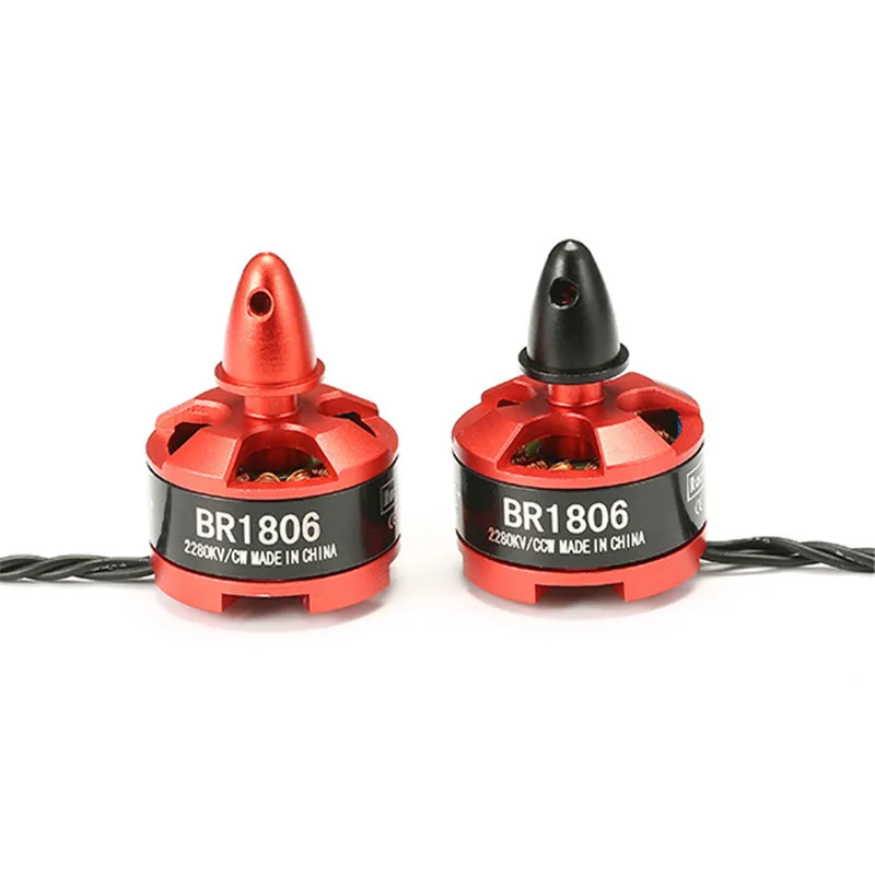 Новейший Высококачественный 4 шт. Racerstar Racing Edition 1806 BR1806 2280KV 1-3S бесщеточный двигатель CW/CCW для QAV250 ZMR250 260