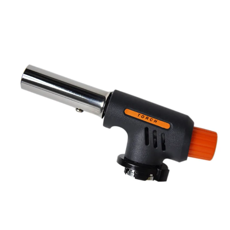 Wind Fully Automatic Electronic Flame Gun Butane Burners Gas Adapter